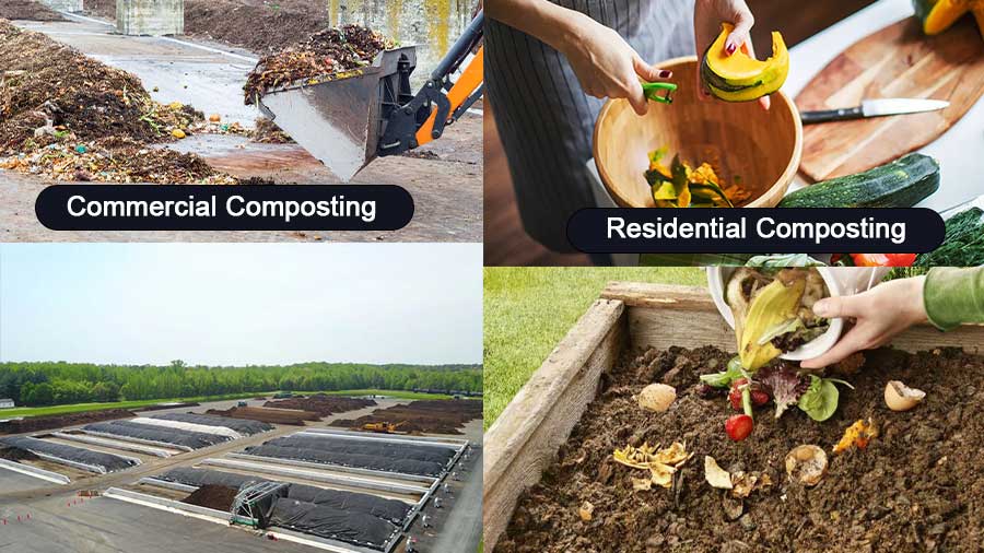 Understanding the Distinction: The Key Differences between Commercial and Residential Composting